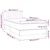 Vidaxl Box spring postelja z vzmetnico temno siva 100x200 cm blago