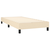 vidaXL Box spring posteljni okvir krem 100x200 cm blago