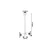 Rabalux Visilica Lition, 2xG9, 2x28W, Crna