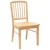 vidaXL Jedilni stoli 2 pcs Naravna 50 x 52,5 x 91 cm