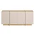 Hanah Home komoda Dorma, 180 cm, vizon / hrast Sapphire
