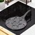 shumee Granitna ponev za jajca s 7 luknjami BLACK LINE 26 cm