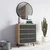 Aberto Design Komoda Suvera 70x86x40cm Hrast-Antracit