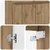 Umivaonik s policom Hrast artisan 49,5 x 41 x 62,5 cm