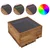 Kava Stol Staro drvo 40 x 40 x 30 cm Konstruirano drvo