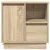 Noćni ormar Sonoma hrast 50 x 34,5 x 50 cm. Konstruirano drvo