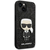 Karl Lagerfeld KLHCP14SGFKPK iPhone 14 6,1 hardcase black Glitter Flakes Ikonik (KLHCP14SGFKPK)