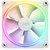 NZXT hladnjak za kućište F120 RGB Duo 120mm beli RF-D12SF-W1