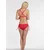 VIVID Bikini hlačke rdeča