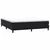 Vidaxl Box spring postelja brez vzmetnico črna 180x210 cm žamet