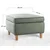 Atelier del Sofa Tabure Roscen, 63x43x63cm, Zeleni