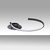 Opviq Moon 13327 Luster, Crni