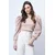 Trend Alacati Stili Ženska bluza dugih rukava Alc-X13069, Bež