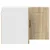 Zidni kutni ormar PORTO Sonoma hrast 57 x 57 x 40 cm
