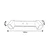 Rabalux Zidna lampa Kessy, LED 8W, L35cm, Crna