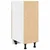Vidaxl vidaXL Predalnik Artisan hrast 30x46x81,5 cm