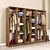 Hanah Home Ormar Kardelen 1600-126, 220x180x51,8 cm, , Braon