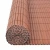 Den Dvostranska vrtna ograja PVC 90x300 cm rjava