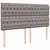 Vidaxl Box spring postelja z vzmetnico taupe 180x200 cm blago