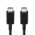 Samsung podatkovni kabel EF-DN975BBE Super Fast Charge Type C na Type C - črn