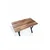 HANAH HOME Baštenska garnitura Nergiz 3+1+1 Dark Grey