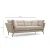 ATELIER DEL SOFA Sofa trosed Mapa Cream