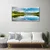 tulup.si Slika na platnu Forest lake gore landscape 100x50 cm