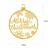 Wallity XMASGOLD 030 Zidna dekoracija