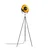 Aberto Design Podna lampa Mixed-11516-US, 62 x 45 x 160 cm E27, 40W, Crna