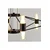Opviq luster Phulu 2845-6A-19, LED 34 W, crni