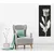 Wallity Slika na platnu 30x80cm