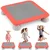 Northix Otroški mini trampolin, 25,5 palcev, nedrseč, rdeč