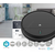 Nedis WIFIVCR001CBK - Pametan crni robotski usisivač sa mopom, Wi-Fi + daljinski upravljač
