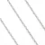 Lančić TA-34570 - Srebrna / 55cm / 3mm KP34570