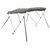 Tenda bimini s 3 luka i bočnim stijenkama 183x(154-167)x137 cm