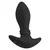 Anos RC Moving Rings Butt Plug Black