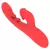 SuperLove Triple Stimulation Dual Tapping G-Spot Licking Rabbit Vibrator Red