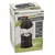 Prenosiva solarna LED lampa LED/1200mAh crna