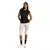 Adidas Ženska majica W Coq Tee Black JZ0278, Okrugli izrez, Crna