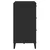 Komoda VIKEN crna 80 x 40 x 80 cm od konstruiranog drva