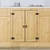 Cabinet SKI Medeno Smeđa 60 x 46 x 81,5 cm Čvrsto borovo drvo