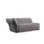 Atelier del Sofa Ugaona garnitura Boxer, 165x290 cm, Svetlo-siva