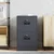 Kabinet za datoteke s ladicama Antracit 44 x 50 x 74,5 cm