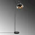 Opviq Podna lampa Yildo-6906-US, 120 cm E27, 40W, Crna