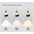 Dengling Viseća lampa LED, Crna
