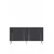 Hanah Home komoda Ilay 150, 150 cm, antracit / srebrna