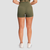 GymBeam Women‘s Combat Shorts Olive Grey