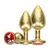Ouch – Anal Plug Set Gold