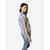 KOROSHI Bluza  modra / bela