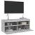 TV ormarić s LED svjetlima siva boja betona 100x30x40 cm